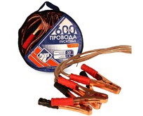 NOVA BRIGHT 600А с прозрачной изоляцией, в сумке, 2.5м 47010 NOVA BRIGHT 600А с прозрачной изоляцией, в сумке, 2.5м 47010