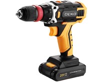 DEKO DKCD20FULi со съемным патроном, 1x1.5Ач 0634176 DEKO DKCD20FULi со съемным патроном, 1x1.5Ач 0634176