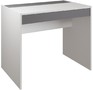 МЕБЕЛЬКОМПЛЕКС ЛАЙТ Стол письменный Белый/Серый шифер (1 кор.)