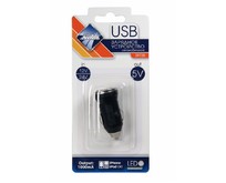 NOVA BRIGHT для моб.устройств, USBпорт, 1000мА, LED индикатор, 12/24В 39728 NOVA BRIGHT для моб.устройств, USBпорт, 1000мА, LED индикатор, 12/24В 39728