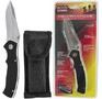 ECOS Нож туристический складной EX135 G10 черный 325135