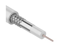 REXANT (012611) 3С2V, CCS/AL/AL, 48%, 75 ОМ, бухта 100М белый REXANT (012611) 3С2V, CCS/AL/AL, 48%, 75 ОМ, бухта 100М белый