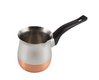 MALLONY Кофеварка стальная с медным дном 450 мл, модель CW450C (турка) (985212) MALLONY Кофеварка стальная с медным дном 450 мл, модель CW450C (турка) (985212)