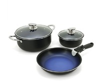POMIDORO POMI D'ORO P640557 Comodo set Набор посуды для приготовления со съемной ручкой POMIDORO POMI D'ORO P640557 Comodo set Набор посуды для приготовления со съемной ручкой