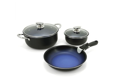 POMIDORO POMI D'ORO P640557 Comodo set Набор посуды для приготовления со съемной ручкой