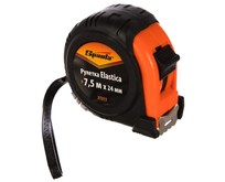 SPARTA Рулетка Elastica, 7.5 м х 24 мм, обрезиненный корпус 31313 SPARTA Рулетка Elastica, 7.5 м х 24 мм, обрезиненный корпус 31313