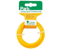 PARK Леска для триммеров PARK 1,6мм, 15м, круг 990594 PARK Леска для триммеров PARK 1,6мм, 15м, круг 990594