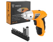 DEKO ZKS4, 4В, 0.6 Ач, з/у с набором оснастки 10 шт, 4 Нм 0634113 DEKO ZKS4, 4В, 0.6 Ач, з/у с набором оснастки 10 шт, 4 Нм 0634113