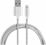 ENERGY Кабель ET292 USB/Lightning, 2 метра, цвет  серебро (104110)