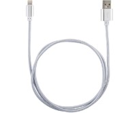 ENERGY Кабель ET01 USB/Lightning, цвет серебро (006371) ENERGY Кабель ET01 USB/Lightning, цвет серебро (006371)