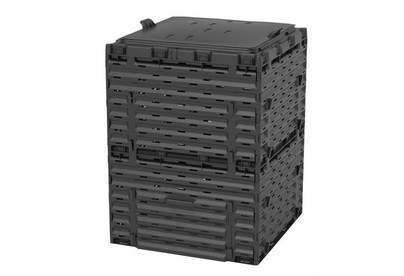 PITECO Компостер крышкой 300л чёрный K1130