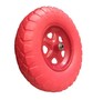 LWI Колесо PU 4.80/4.00х80 бескамерное D16(втулка12), арт. LWI3912ПУ