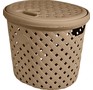 PLAST TEAM PT408811015 Rattan 14л 325х280х280мм шоколадный мокко