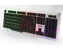 SMARTBUY (SBK333UWK) ONE USB с подсветкой белочерная SMARTBUY (SBK333UWK) ONE USB с подсветкой белочерная