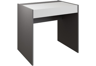 МЕБЕЛЬКОМПЛЕКС ЛАЙТ Стол косметический Серый шифер / Белый/МК (1 кор.)