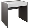 МЕБЕЛЬКОМПЛЕКС ЛАЙТ Стол косметический Серый шифер / Белый/МК (1 кор.)