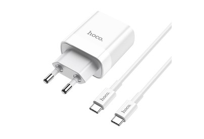 HOCO (6931474740526) C80A RAPIDO PD+QC3.0 + кабель 8PINTYPEC белый