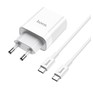 HOCO (6931474740526) C80A RAPIDO PD+QC3.0 + кабель 8PINTYPEC белый