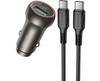 BOROFONE (6941991118685) BZ32Baa 1USB+1TypeC 3.0A PD30W , Gold BOROFONE (6941991118685) BZ32Baa 1USB+1TypeC 3.0A PD30W , Gold