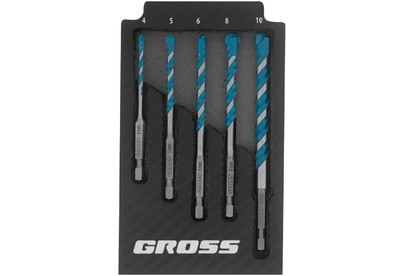 GROSS Multipurpose PRO, 6гр. хвостовик, 410мм, 5шт 706017
