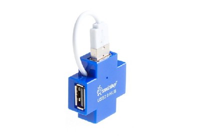 SMARTBUY (SBHA6900B) 4 порта синий