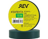 REV 28747 6 ПВХ 0,13х15мм Зеленая 10м DIY