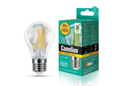 CAMELION (13718) LED20A60FL/830/E27
