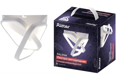 RITTER 51652 5 FALENA 30Вт/2700K/4200K/6400K белый