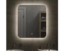 САНАКС 45250 Зеркало 600 х 700 мм, сенсорное, с внутренней LED подсветкой, с закругленными углами, безрамочное, с ореольным свечением САНАКС 45250 Зеркало 600 х 700 мм, сенсорное, с внутренней LED подсветкой, с закругленными углами, безрамочное, с ореольным свечением