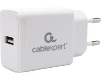 CABLEXPERT (22211) ЗУ5Вт, 1А, 1хUSB, белый, пакет