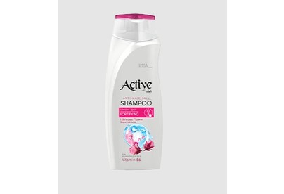 ACTIVE Шампунь укрепляющий, защита от выпадения волос CARE & BEAUTY. С корнем женьшеня, цветком гибискуса и витамином B6, 350 мл (512102056)