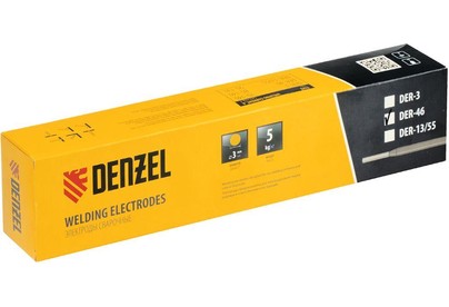 DENZEL DER46, диам. 3 мм, 5 кг, рутиловое покрытие 97515