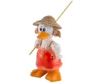 PARK Фигурка садовая Уточка рыбачка Н22см (169345)