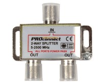 PROCONNECT (0562014) ДЕЛИТЕЛЬ ТВ Х 2 ПОД F РАЗЪЁМ 52500 МГЦ PROCONNECT (0562014) ДЕЛИТЕЛЬ ТВ Х 2 ПОД F РАЗЪЁМ 52500 МГЦ