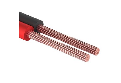 REXANT (0161023) КАБЕЛЬ АКУСТИЧЕСКИЙ ШВПМ 2Х0,35 ММ2, КРАСНОЧЕРНЫЙ, БУХ 100 М