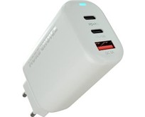 MORE CHOICE (4610196409639) NC79 1USB+2TypeC 3.0A PD 65W быстрая зарядка White