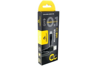 GEMBIRD/Cablexpert (17910) CCBmUSB2AMBMO1CLASSIC 0.1  1,0 м  черный