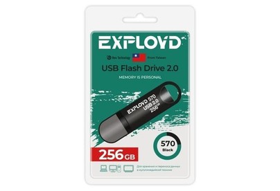 EXPLOYD 256GB 570 Black 2.0 [EX256GB570Black]