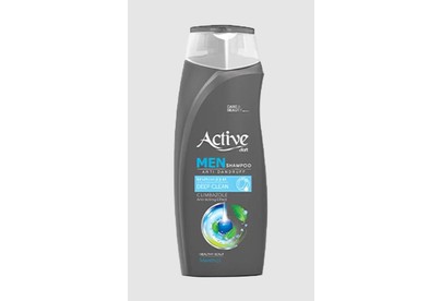 ACTIVE Шампунь мужской против перхоти CARE & BEAUTY. С климбазолом и ментолом, 350 мл (512102057)
