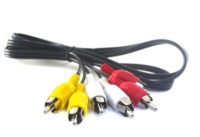 REXANT (170207) ШНУР 3 RCA  3 RCA, ДЛИНА 10 МЕТРОВ, ЧЕРНЫЙ