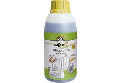 NADZOR Жидкий концентрат для септиков, 0.5 л, Garden BIOWC1