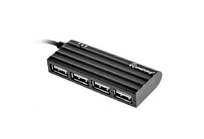 SMARTBUY (SBHA6810K) 4 порта черный