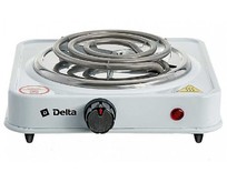 DELTA D703 одноконфорочная спираль белая (5) DELTA D703 одноконфорочная спираль белая (5)