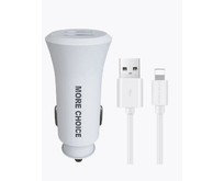 MORE CHOICE (4627151192093) AC23i 2USB 2.4A для 8pin White MORE CHOICE (4627151192093) AC23i 2USB 2.4A для 8pin White