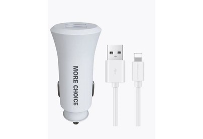MORE CHOICE (4627151192093) AC23i 2USB 2.4A для 8pin White