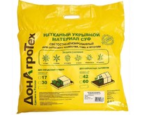ДОНАГРОТЕХ Нетканый укрывной материал СУФ 30 г/м2 (3,2х10 м) белый ДОНАГРОТЕХ Нетканый укрывной материал СУФ 30 г/м2 (3,2х10 м) белый