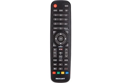 REXANT (380104) Пульт универсальный для телевизора Haier черный