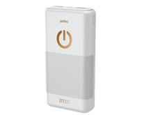 PERFEO (PF_B4299) SPLASH 20000 mah, белый PERFEO (PF_B4299) SPLASH 20000 mah, белый