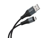 HOCO (6931474710543) X38 USB (m)microUSB (m) 1.0м черный HOCO (6931474710543) X38 USB (m)microUSB (m) 1.0м черный