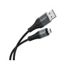 HOCO (6931474710543) X38 USB (m)microUSB (m) 1.0м  черный